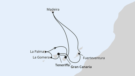 Feiertagsreise Kanaren und Madeira
